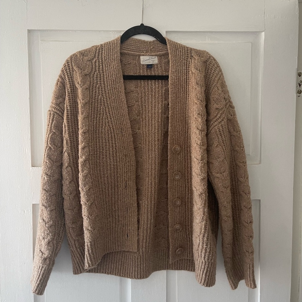 Universal Thread Tan Knit Cardigan